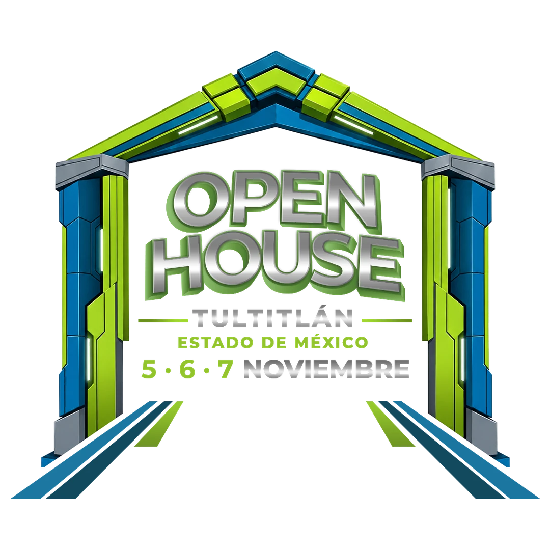 Open House Tultitlán, Estado de México. 5, 6 y 7 de noviembre